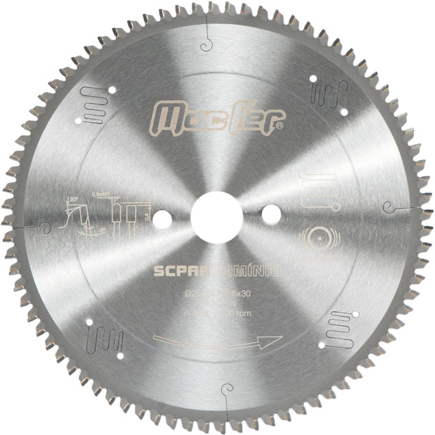 Macfer (SCPA) Circular Saw Blade for Aluminium