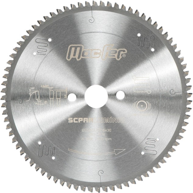Disco serra circular para alumínio (SCPA)