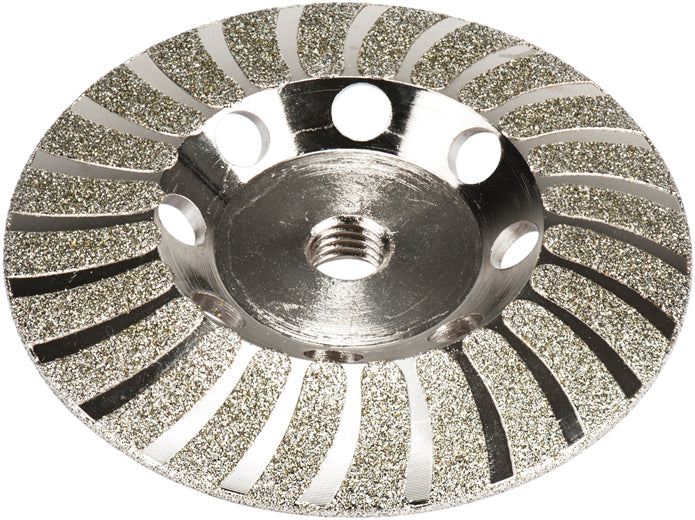 Macfer (SMG306) Convex Electroplated Diamond Grinding Wheel