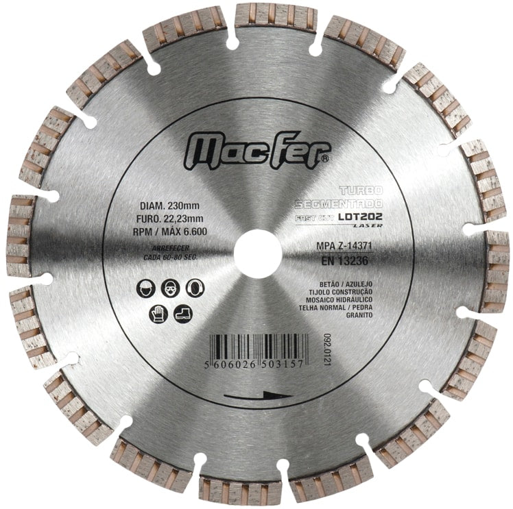 Diamond Disc (Turbo Segmentado Laser LDT202)
