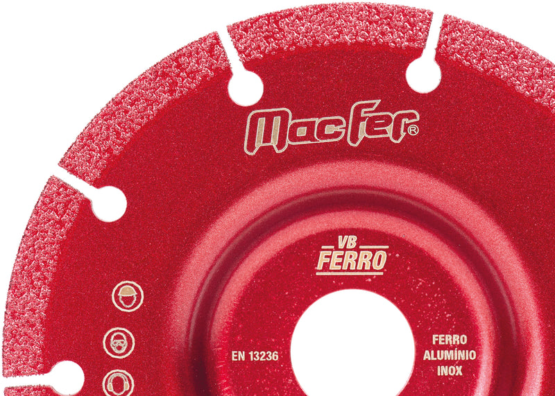 Disco de diamante Macfer (VB-Ferro)