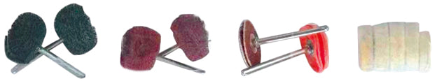 Macfer (W11S) Mini Polishing Brush Set