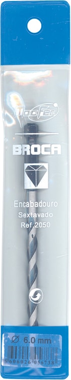 Hexagonal Diamond-Tipped Drill Bit (2050)