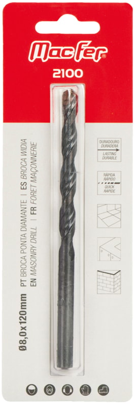 Diamond-Tipped Drill Bit (2100)