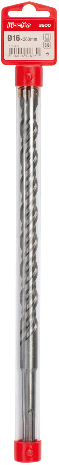 Macfer (3500) SDS-Plus Diamond Tip Drill Bit 4 Cutting Edges