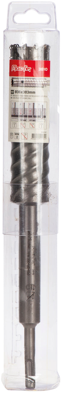 Macfer (3810) TCT Drill Bit for Reinforced Concrete Plus