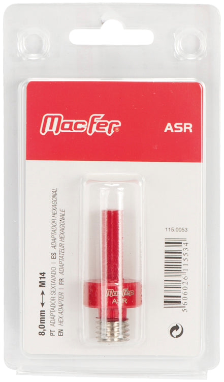 Adaptador Sextavado Macfer (ASR)