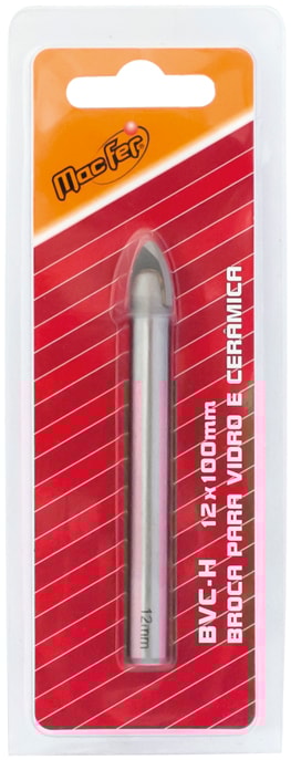 Broca para vidro e cerâmica (BVC-H)