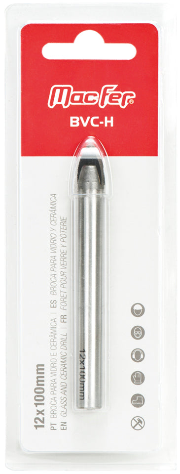 Macfer (BVC-H) Glass and Ceramic Drill Bit