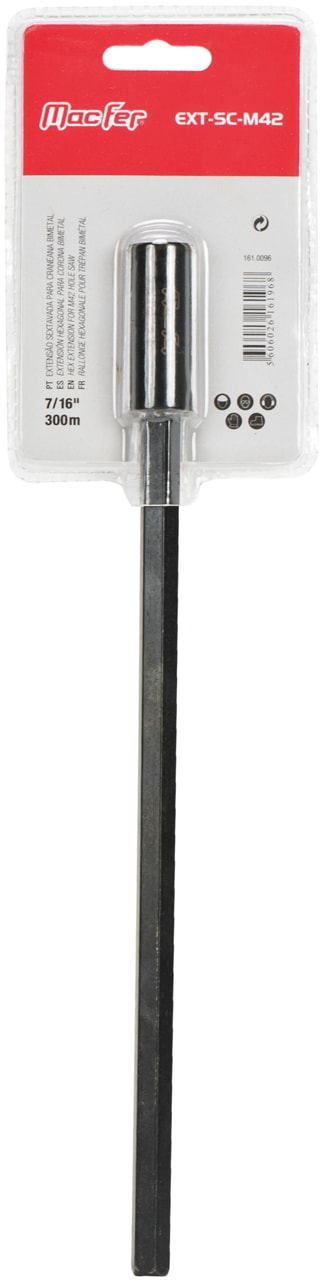 Hexagonal Extension For Bimetal Cranial Prosthesis (EXT-SC-M42)