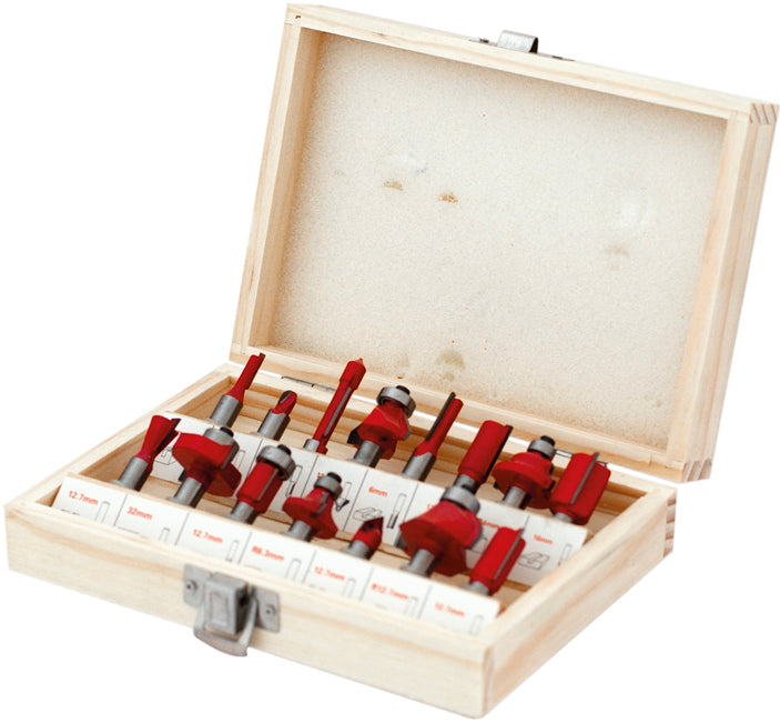 Juego de fresas para madera Macfer (FCT15-2)