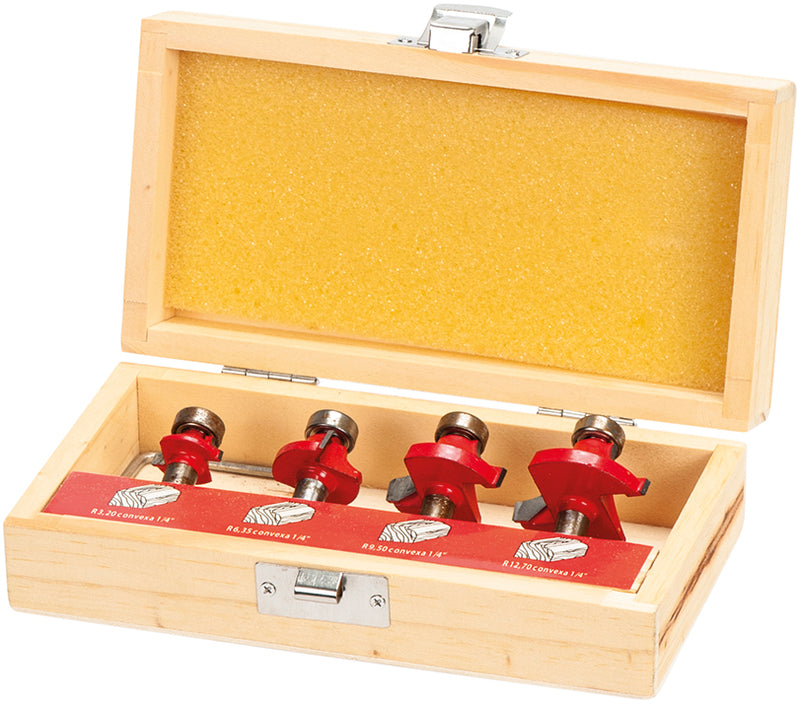 Juego de fresas para madera Macfer (FCT4)