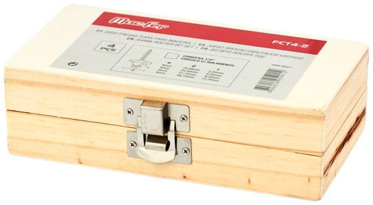 Juego de brocas para fresadora de madera (FCT4)