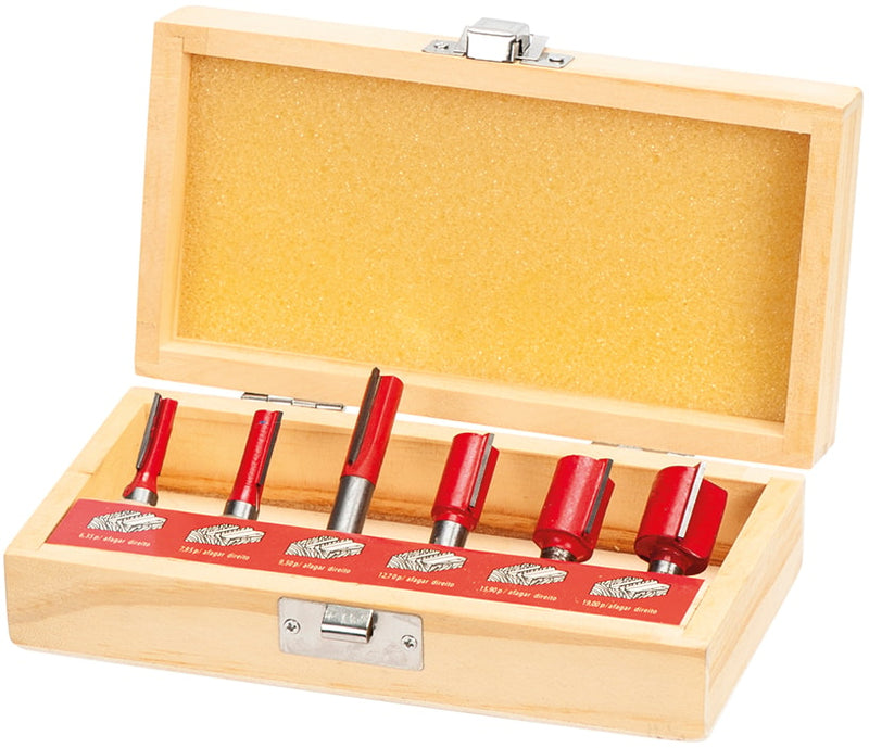 Juego de fresas para madera (FCT6)