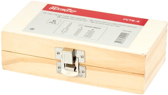 Juego de fresas para madera (FCT6)