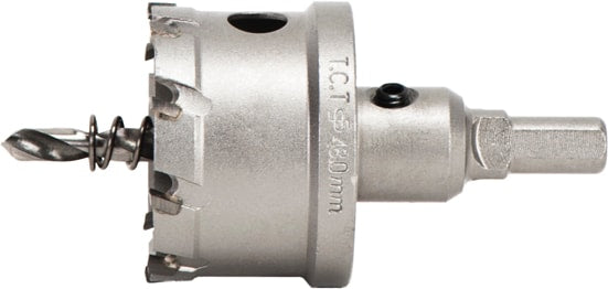 Fresa perforadora con insertos TCT (FMD)