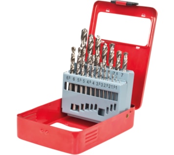 Jogo brocas cilíndricas (HSS-M2)