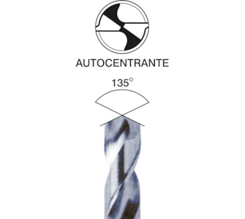 Jogo brocas cilíndricas (HSS-M2)