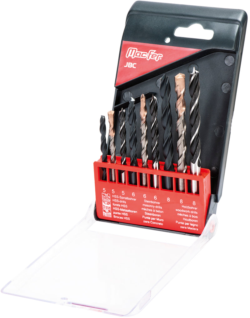 Macfer (JBC) Combination Drill Bit Set