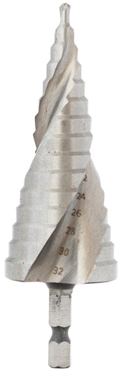 Juego de brocas escalonadas HSS-M2 Macfer (JBEP Combi)