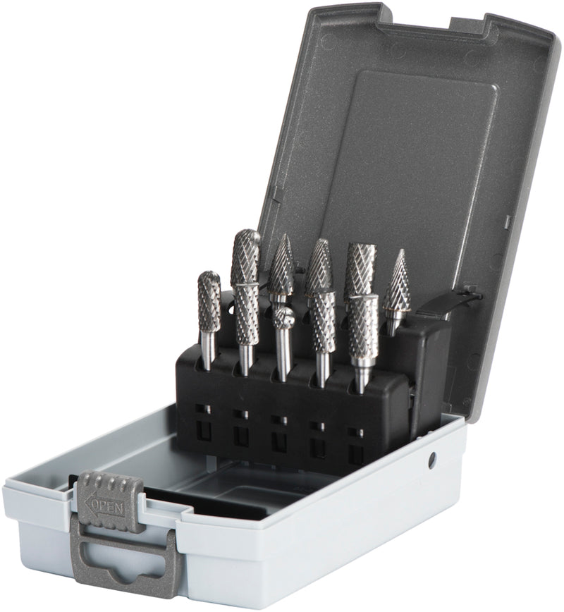 Juego de limas rotativas de carburo de tungsteno Macfer (JFMD-10)