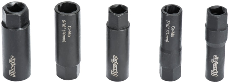 Juego de extractores de tornillos y tuercas de cromo-molibdeno (JSCP)