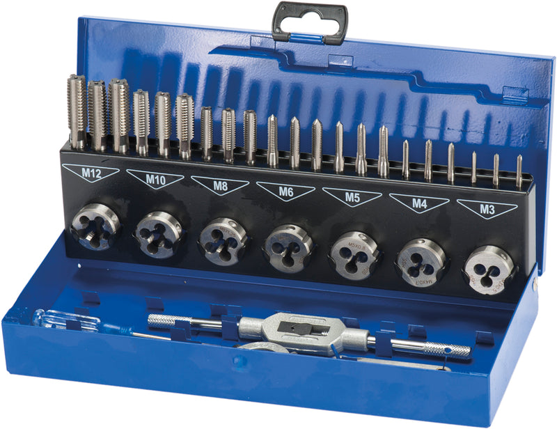 Juego de machos y terrajas HSS-M2 Macfer (M2-0132)