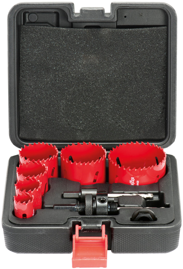 Jogo Serras Craneanas Bimetal HSS-M42 CO 8% Macfer (M4209-22)