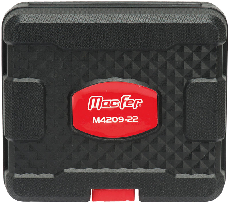 Jogo Serras Craneanas Bimetal HSS-M42 CO 8% Macfer (M4209-22)