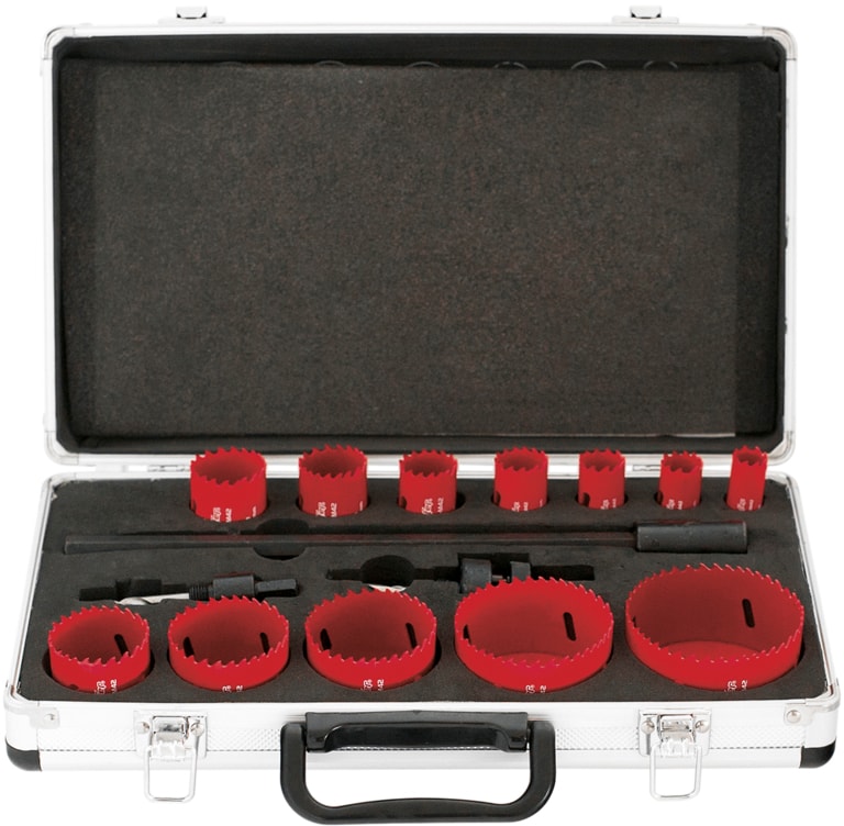 Jogo serras craneanas bimetal HSS-M42 Co 8% (M4215-11)