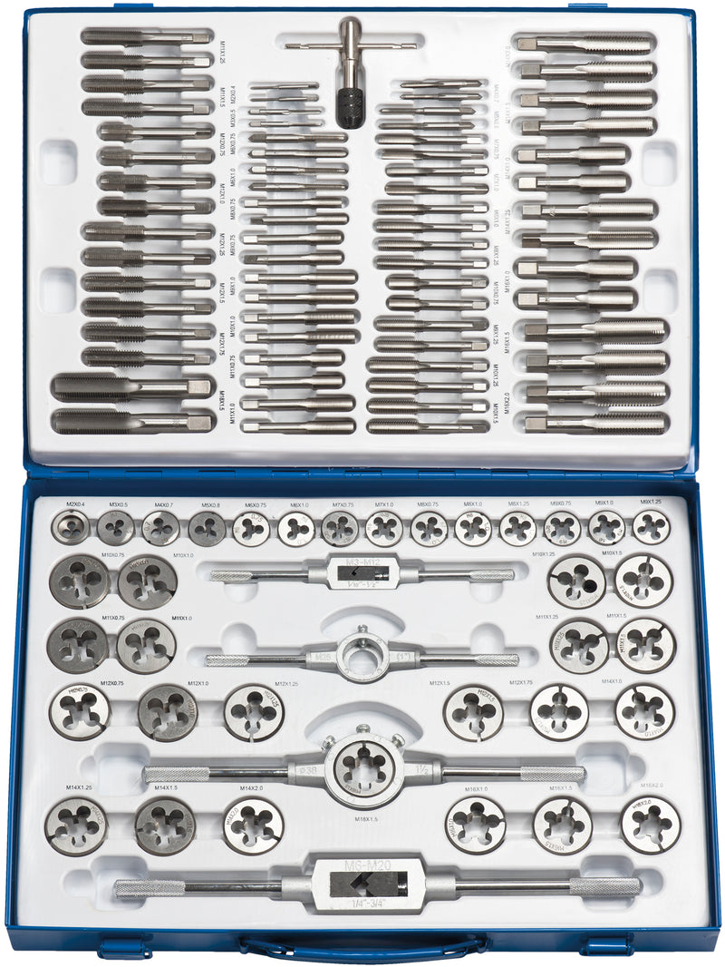 Juego de machuelos y tarrajas de tungsteno Macfer (T110)