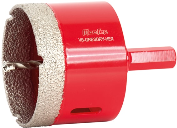 Hexagonal Diamond-Tipped Skull (VB-GRESDRY-HEX)