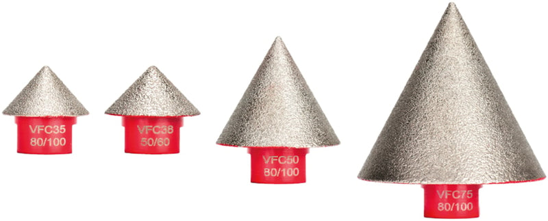 Fresa de diamante cónica con punta (VFC-GRESDRY-M14)