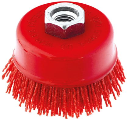 Fiber Brush With Toilet-Type Screw (CFRV-BL)