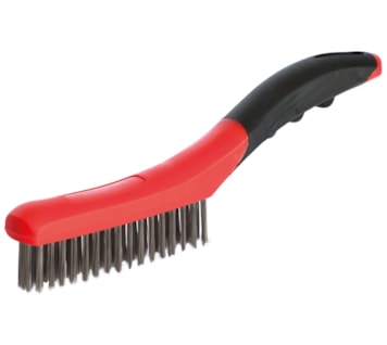 Stainless Steel Hand Brush with Plastic Handle (EAMP-ITPR)