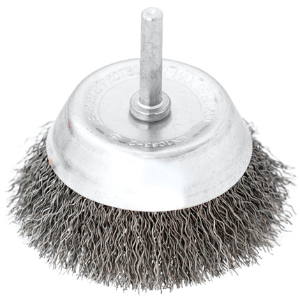 Catrabucha Aço com Perno Tipo Taça Arame Ondulado Inox Macfer (EAPT-OI-BL)