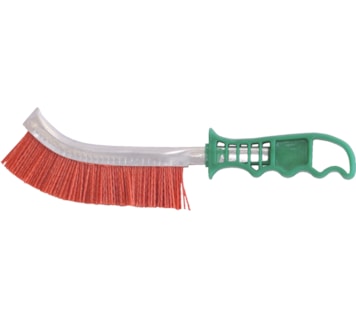 Fiber Scratch Brush with Plastic Handle for Welders (EFMPS)