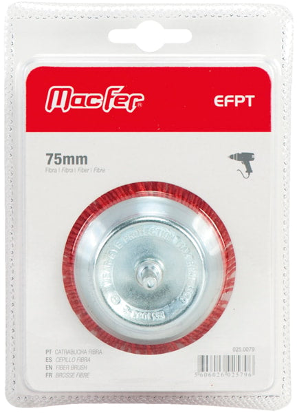 Catrabucha fibra com perno tipo taça (EFPT-BL)