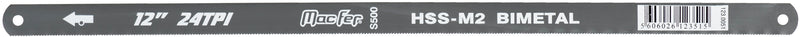 Macfer (S500) HSS-M2 Bi-Metal Hacksaw Blade