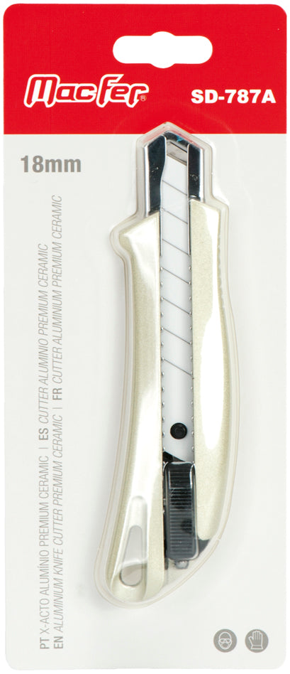 Macfer (SD-787A Premium Ceramic) Aluminium X-Acto Knife