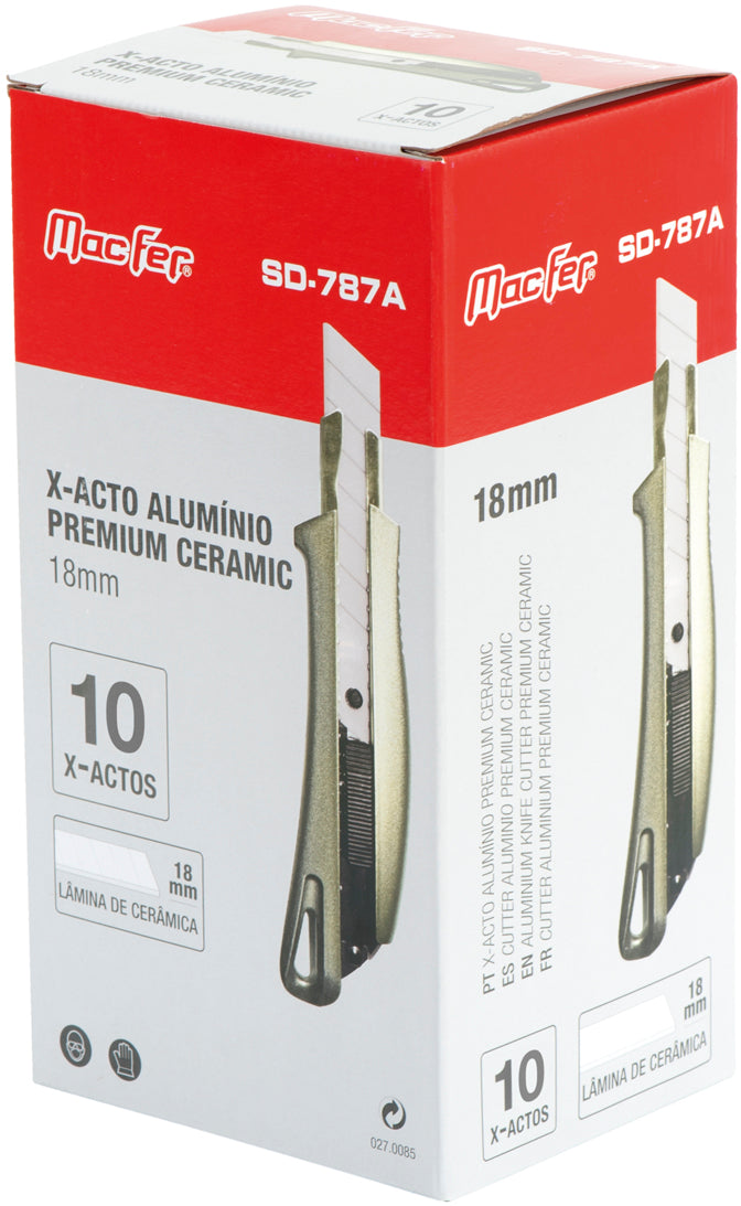Macfer (SD-787A Premium Ceramic) Aluminium X-Acto Knife