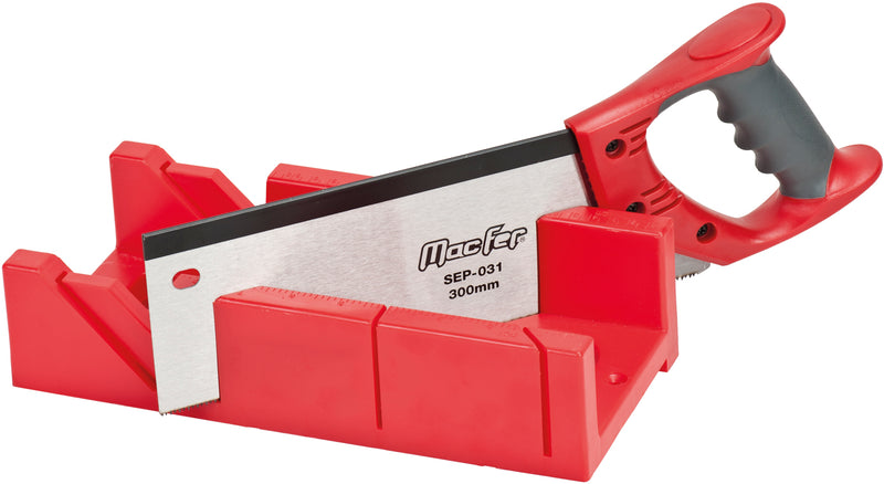 Macfer (SEP-031) Tenon Saw with 1/2 Plastic Mitre Box