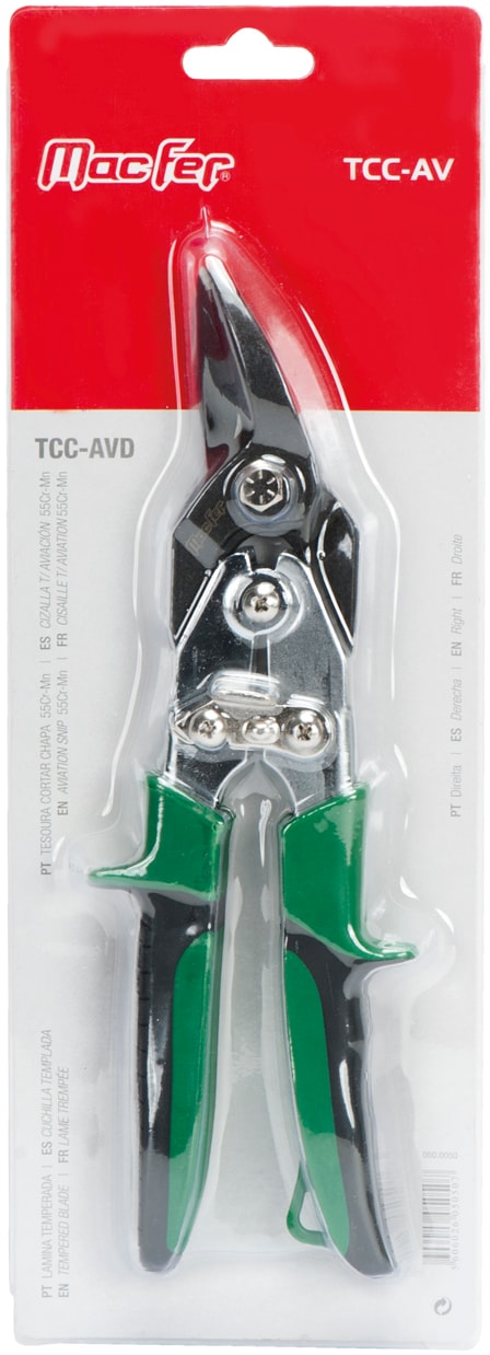 Cizalla para chapa 55cr-Mn (TCC-AV)