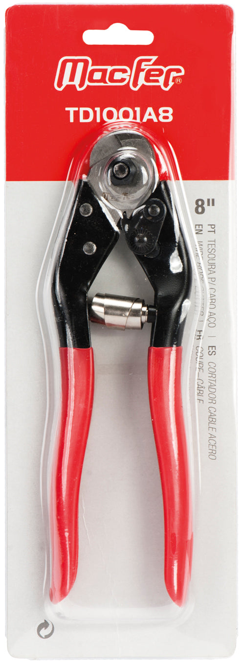 Tesoura para Cabo Aço Macfer (TD1001A8)