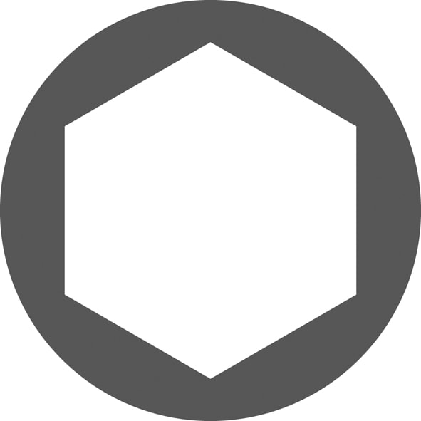 Adaptador sextavado para bits magnético com regulador (160MH1CM)