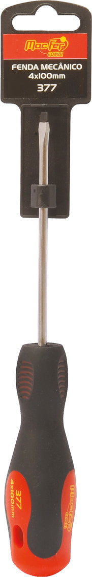 Destornillador plano de mecánico Macfer (377)