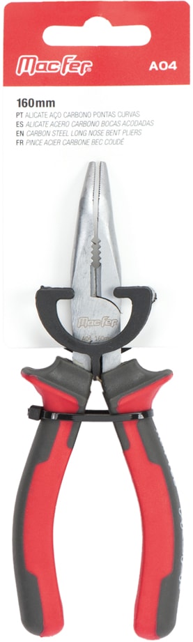 Carbon Steel Pliers With Curved TiPS (A04)