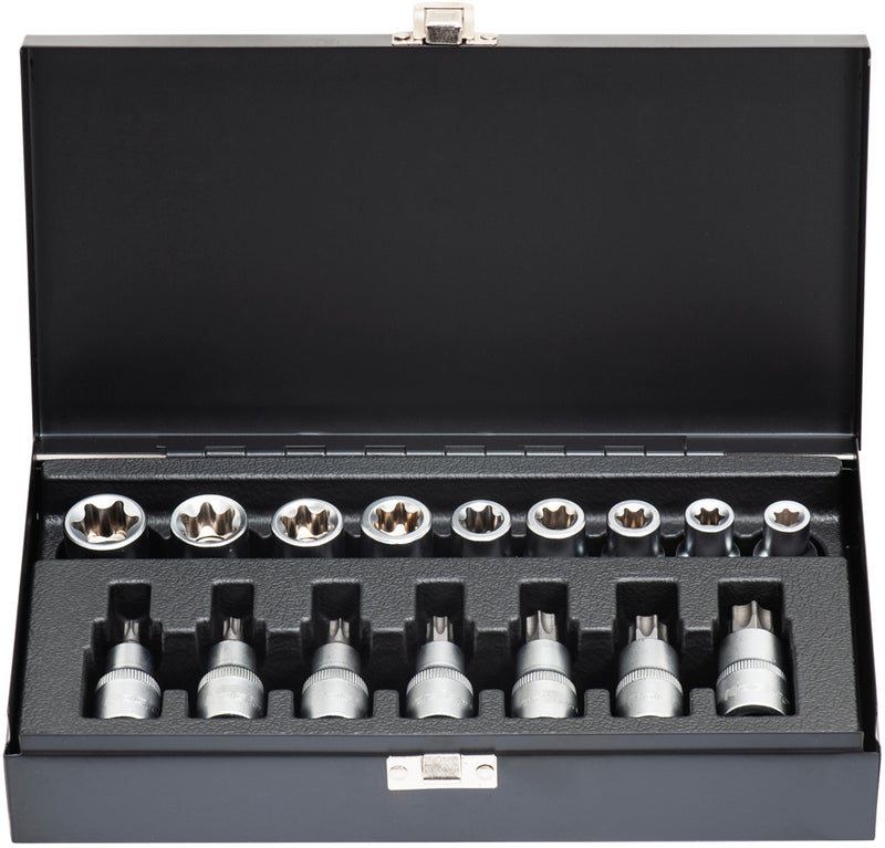 Juego de vasos Torx de Cr-V Macfer (BS-40TE16)