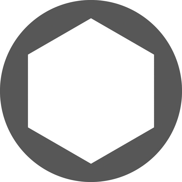 Punta hexagonal Macfer (BSI37)