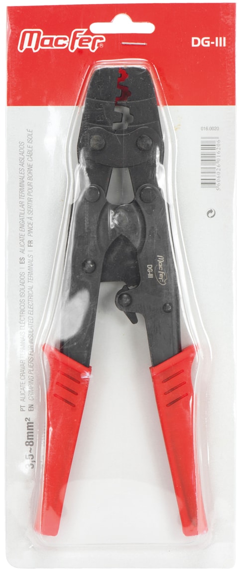 Crimping Pliers For Insulated Electrical Terminals (DG-III)